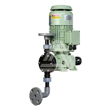 LK系列有多種泵型及配套電機供用戶選擇，可滿足添加量的不同要求。用戶還可以根據輸送的介質，從7種材質組合中選擇最合適的材質。