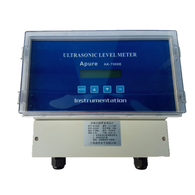 Apure愛(ài)普爾分體式超聲波液位儀AK7000E高精度非接觸式液位儀表