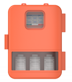 該設備是一款利用比色實驗方法來自動確定水質硬度的在線分析儀。通過蠕動泵把試劑加入到水樣中，發 生顏色反應。儀器通過評估出顏色的強度或者確定出顏色在哪個值發生變化來計算出水質硬度的濃度。儀器的 測量范圍取決于試劑類型。